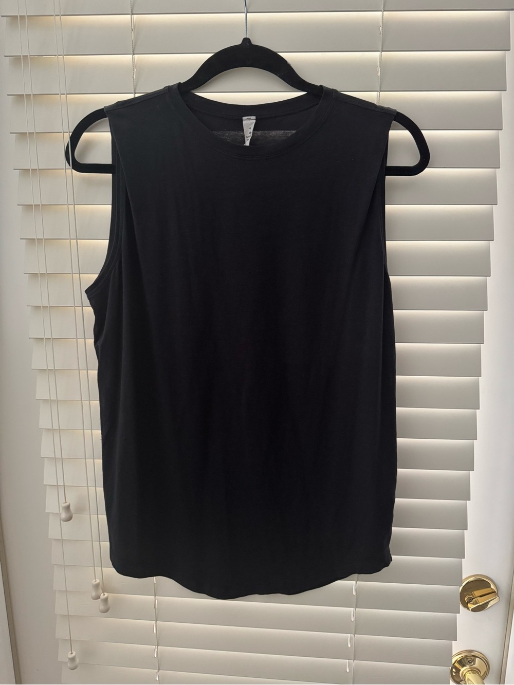 lululemon athletica All Yours Boyfriend Tank Black